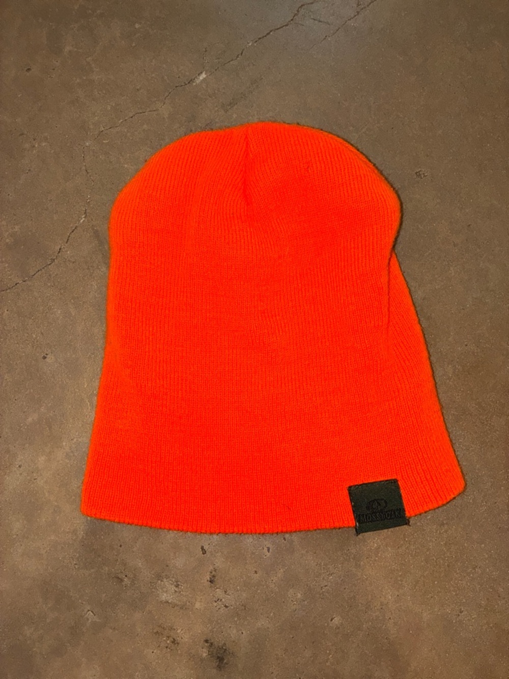 Mossy Oak Orange Beanie Hat